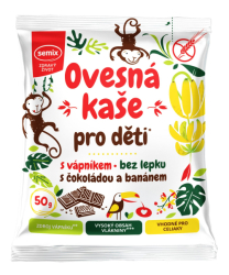 SEMIX ovesná kaše kokos 65g