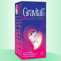 VitaHarmony Gravital multivit. a minerály 60tbl