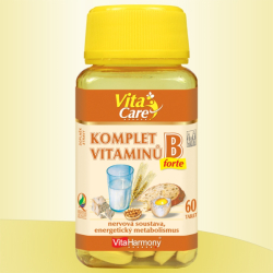 VitaHarmony Komplet vitamínů B forte 60 tbl