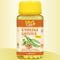 VitaHarmony Kyselina listová 400 mcg 90 tbl