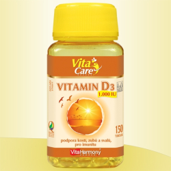 VitaHarmony Vitamín D3 1000 IU 150 tobolek