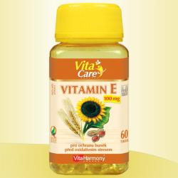 VitaHarmony Vitamin E 100 mg 60 tobolek