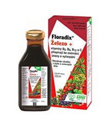 Salus Floradix Železo+ 250 ml
