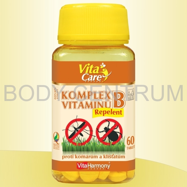 VitaHarmony Komplex vitamínů B Repelent 60 tbl