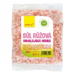 Wolfberry Himalájská sůl růžová hrubá 250 g
